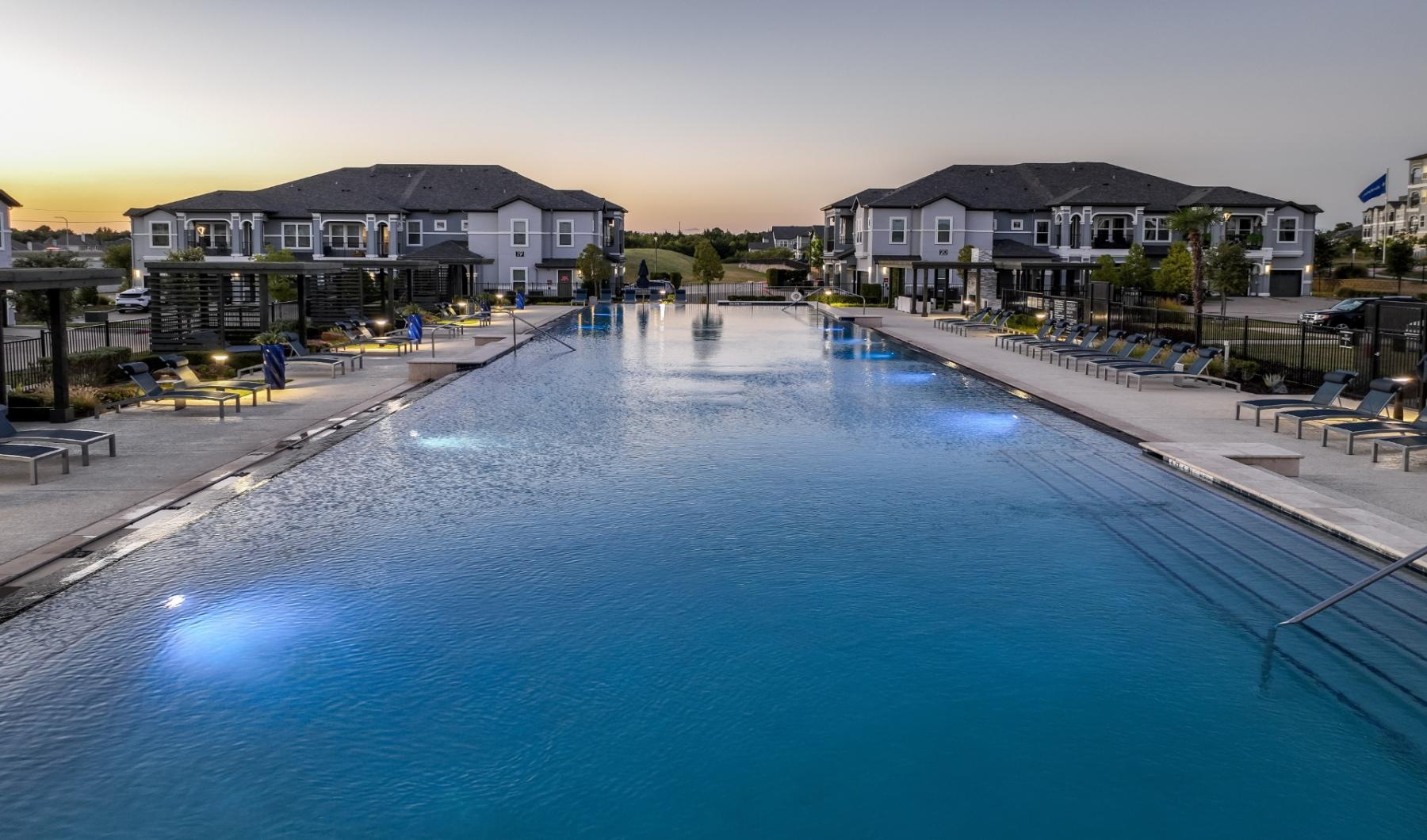 large outdoor pool