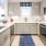 bright, c-shaped kitchen