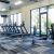 spacious and bright gym
